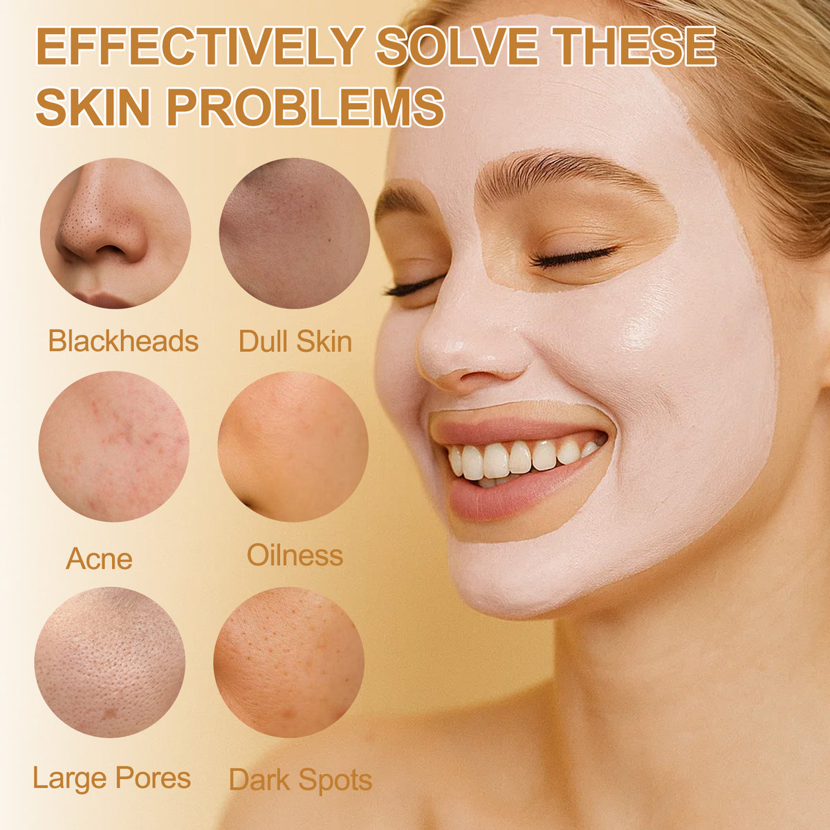 ROSEBLEM™-WARM Warming Clay Mask- 140g