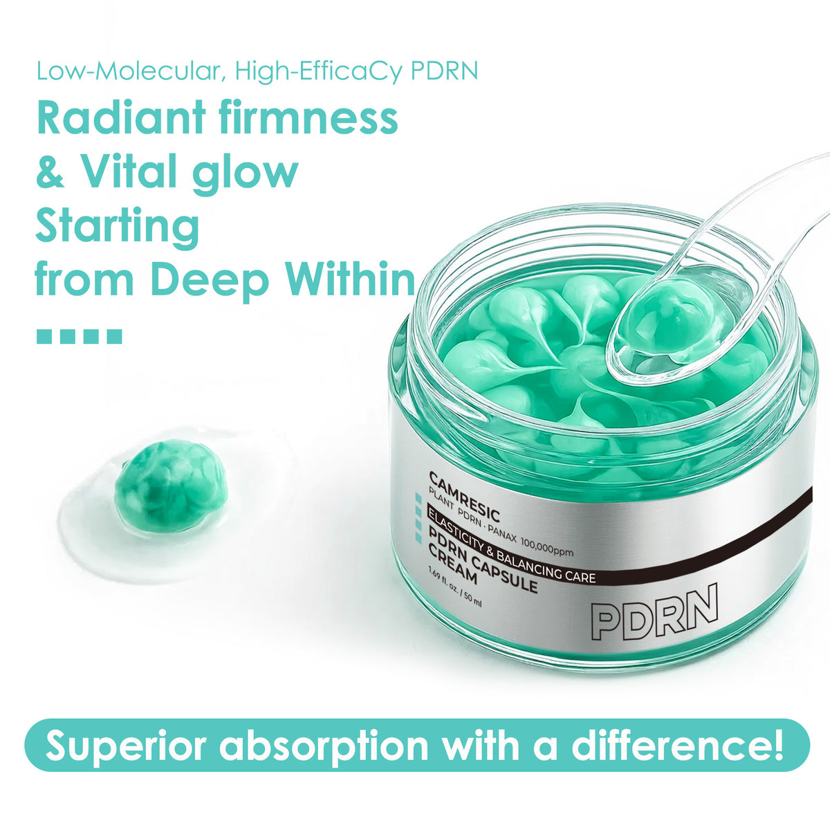 CAMRESIC Plant PDRN-PANAX Capsule Cream –50ml