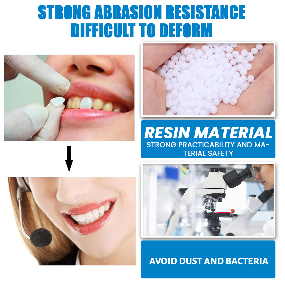 Professional Teeth Repair Kit - Instant Temporary Fix for Missing, Broken-30g