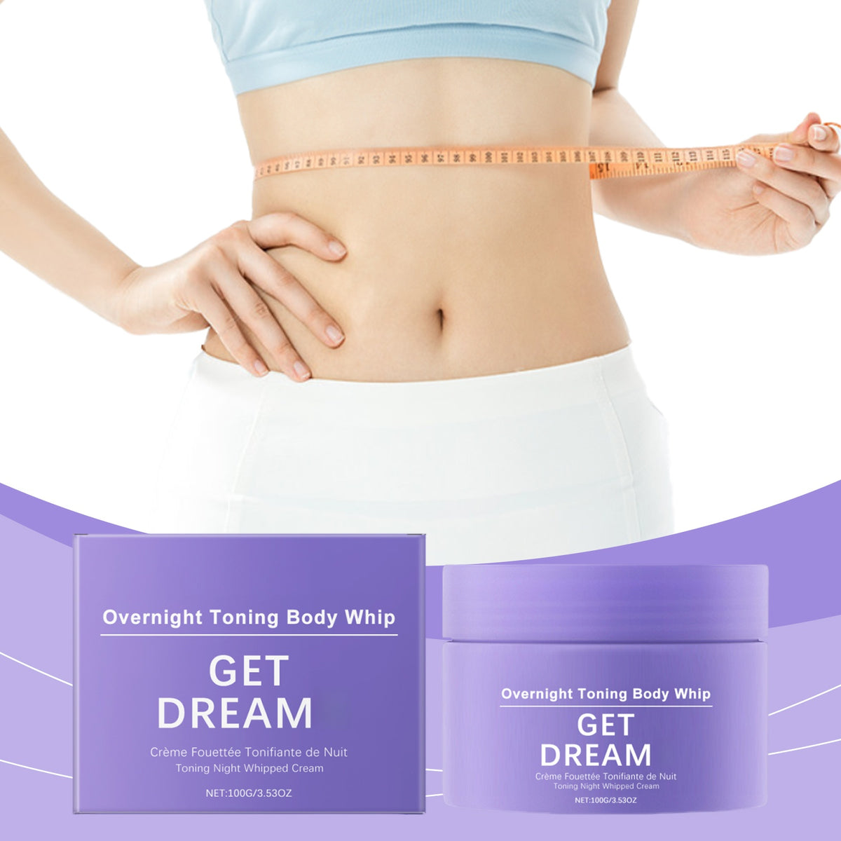 Overnight Toning Body Whip – Tighten, Firm & Hydrate While You Sleep-100g