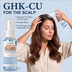 New GHK-Cu 6 IN 1 Copper Peptide Hair & Scalp Serum – Blue Copper Peptide Formula for Volume & Hair Strength, 60ml/2.03 fl.oz