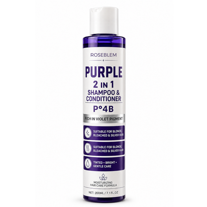2-in-1 Shampoo & Conditioner for Blonde & Gray Hair | All-Round Color Retention Care