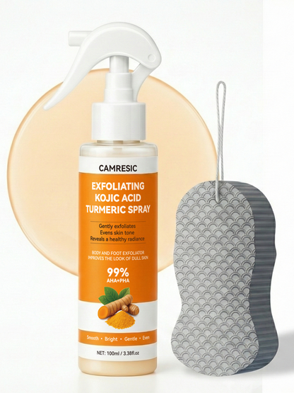 CAMRESIC Exfoliating Body Spray with Kojic Acid & Turmeric-100ml