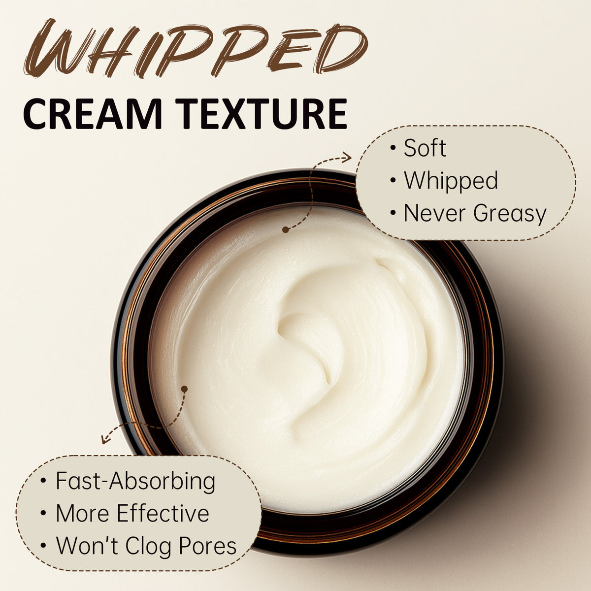 ROSEBLEM Whipped Tallow Balm - 100% Grass-Fed Beef Tallow and Honey Balm for Face & Body Moisturizer for Sensitive Skin 4.2oz