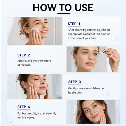 ROSEBLEM Copper Peptides Serum for Face Targets Anti-aging Delivers Deep Hydration and Tightens Facial Skin. Fragrance Free 1.01 fl oz