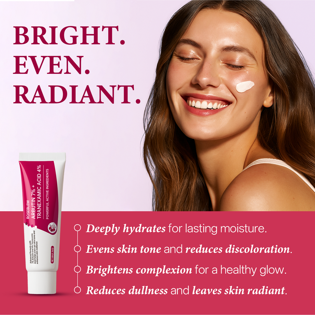 Arbutin And Hyaluronic Acid Facial Moisturizer, Formulated To Address Dark Spots And Uneven Skin Tone, Facial Moisturizing Skincare Product 1.76oz