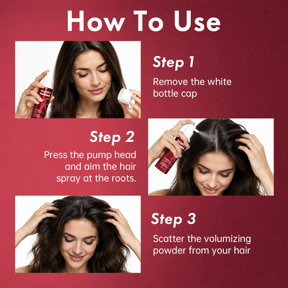 ROSEBLEM Volume Styling Texturizing Powder, Instantly Boosts Hair Looking Fullness Creates Textured Styles with Keratin 0.53oz
