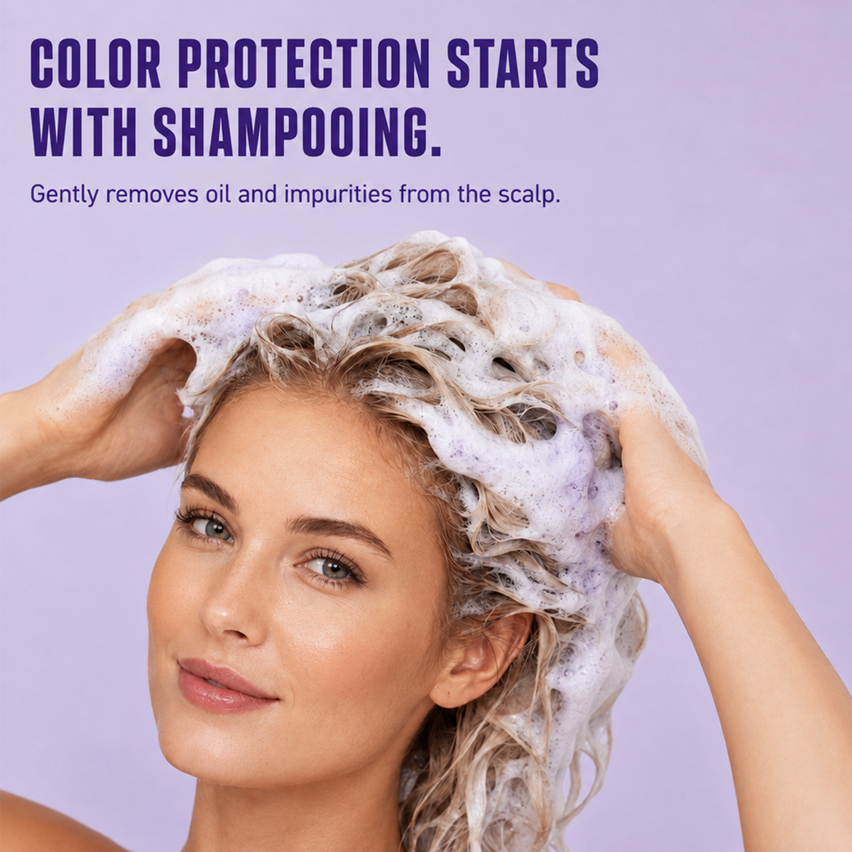 2-in-1 Shampoo & Conditioner for Blonde & Gray Hair | All-Round Color Retention Care