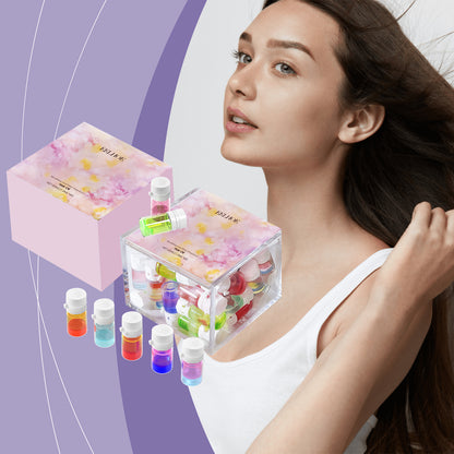 BELIROS Nourishing Fragrance Hair Oil – All-in-One Shine, Moisture & Scent for Frizzy-1.5ml*40